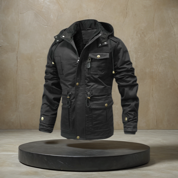 AMBOSS APPAREL® TrenchGuard | Slash-Proof Long Coat for Real Threats