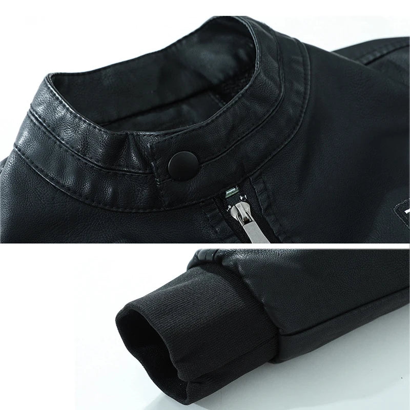 AMBOSS APPAREL® Dragonguard Leather Jacket - Elegance That Defends | Urban Leather Armor for Everyday Use