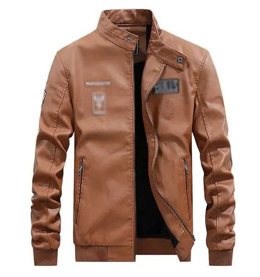 AMBOSS APPAREL® Dragonguard Leather Jacket - Elegance That Defends | Urban Leather Armor for Everyday Use
