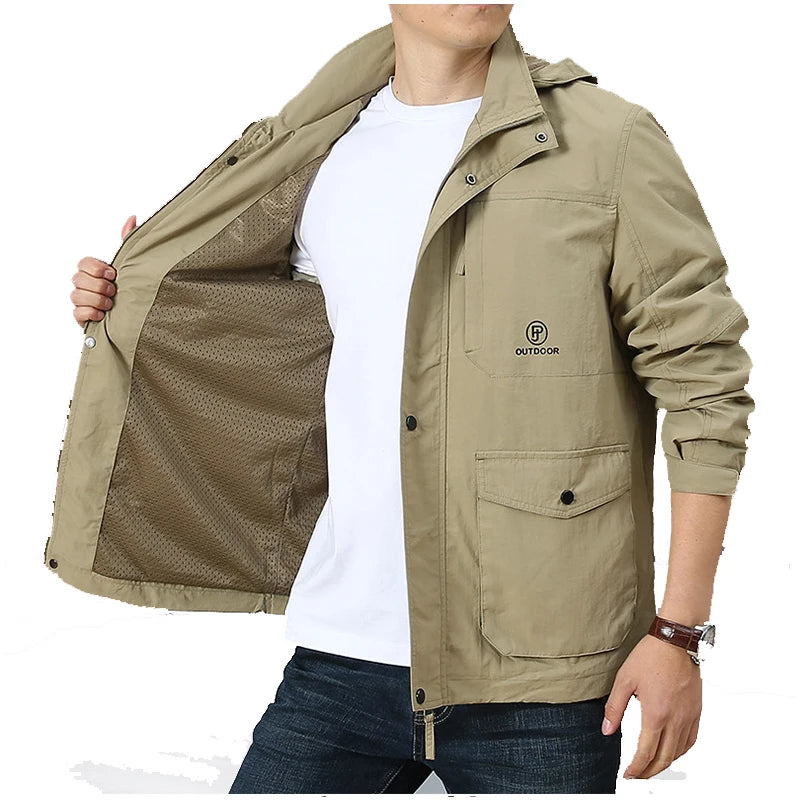 AMBOSS APPAREL® BladeShield Jacket | Hidden Slash Defense in Tactical Sportswear Form