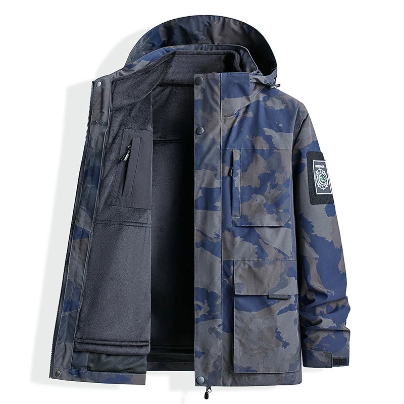 AMBOSS APPAREL® SafeLayer Jacket – Outdoor Everyday Safety with Hidden Protection | AntiCut & AntiStab Jacket for Self-Defense
