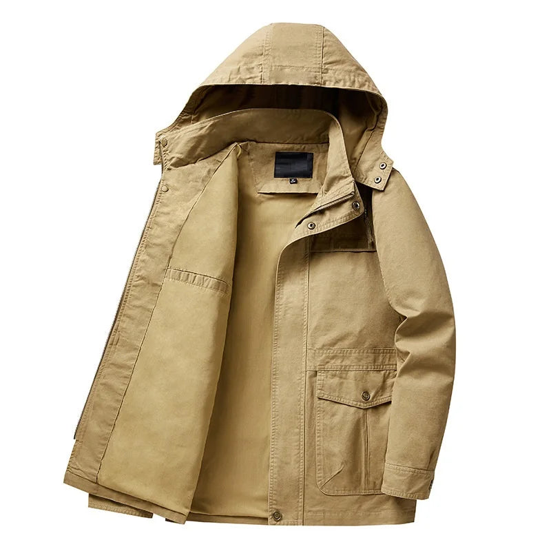 AMBOSS APPAREL® CodeGuard Jacke Unsichtbarer Schnittschutz gegen Messer und Werkzeuge | Entwickelt für unsichtbare Gefahren