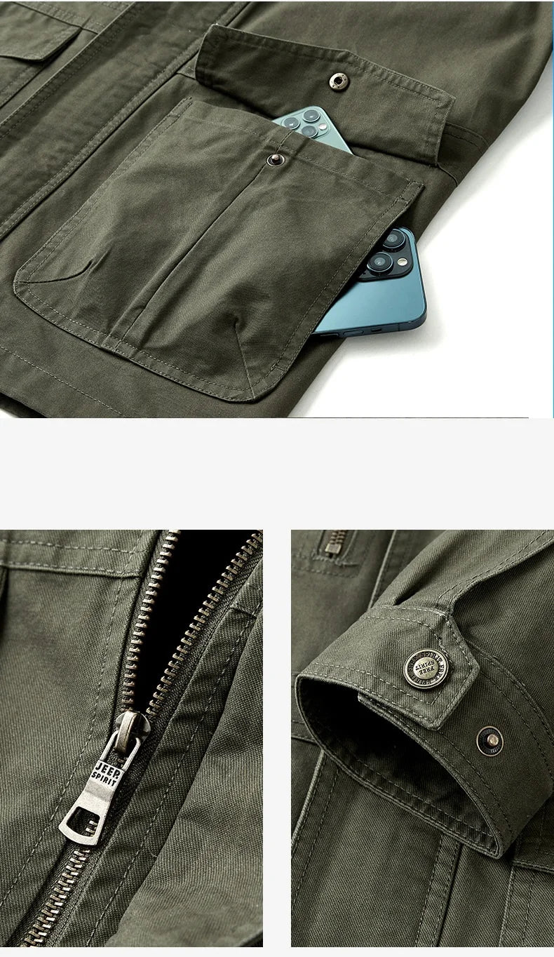 AMBOSS APPAREL® CodeGuard Jacke Unsichtbarer Schnittschutz gegen Messer und Werkzeuge | Entwickelt für unsichtbare Gefahren