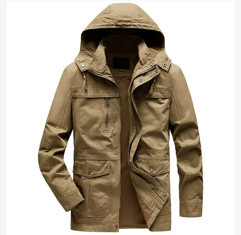 AMBOSS APPAREL® CodeGuard Jacke Unsichtbarer Schnittschutz gegen Messer und Werkzeuge | Entwickelt für unsichtbare Gefahren