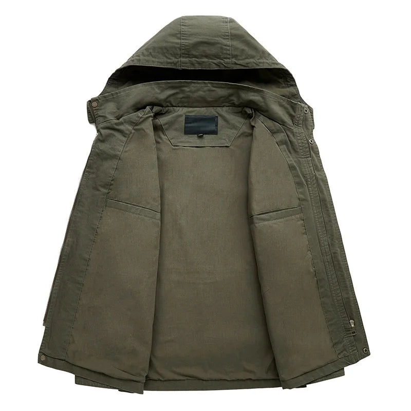 AMBOSS APPAREL® CodeGuard Jacke Unsichtbarer Schnittschutz gegen Messer und Werkzeuge | Entwickelt für unsichtbare Gefahren