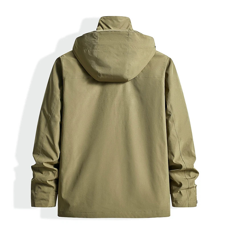 AMBOSS APPAREL® SafeLayer Jacket – Outdoor Everyday Safety with Hidden Protection | AntiCut & AntiStab Jacket for Self-Defense