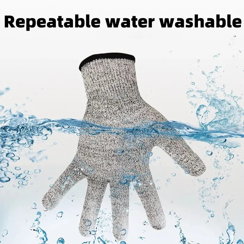 AMBOSS APPAREL® GripGuard Gloves Cut-Resistant Work & Self-Defense Gloves | Full hand blade protection