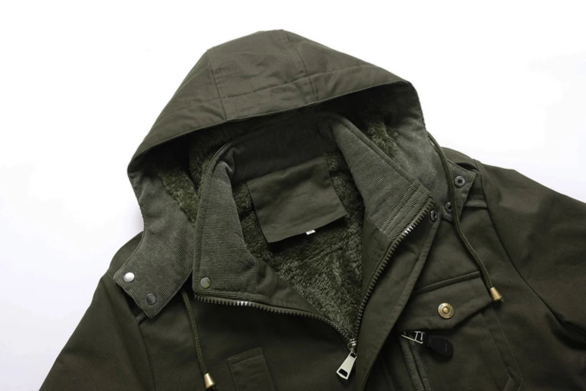 AMBOSS APPAREL® TrenchGuard | Slash-Proof Long Coat for Real Threats