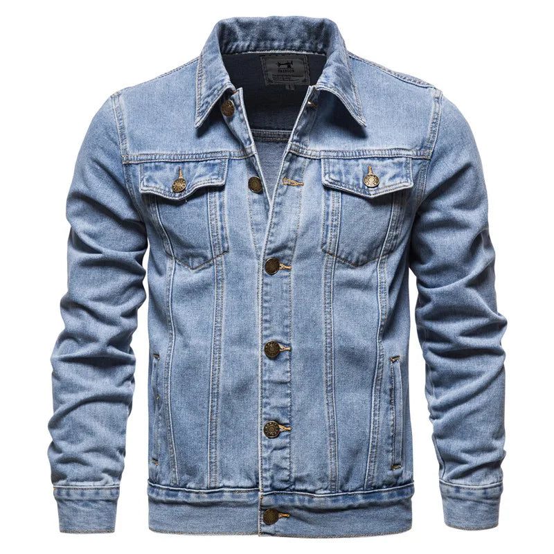 AMBOSS APPAREL® DenimGuard Stichschutzjacke | Moderner Denim. Versteckte Schutzausrüstung.