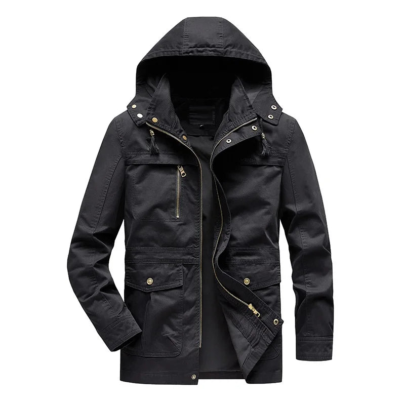 AMBOSS APPAREL® CodeGuard Jacke Unsichtbarer Schnittschutz gegen Messer und Werkzeuge | Entwickelt für unsichtbare Gefahren