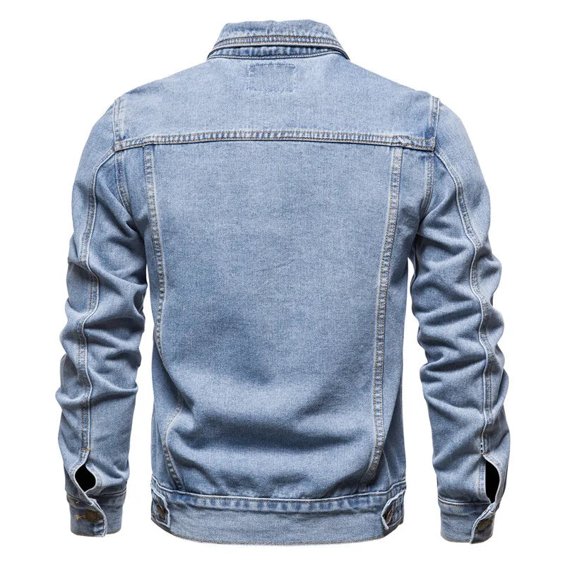AMBOSS APPAREL® DenimGuard Stichschutzjacke | Moderner Denim. Versteckte Schutzausrüstung.