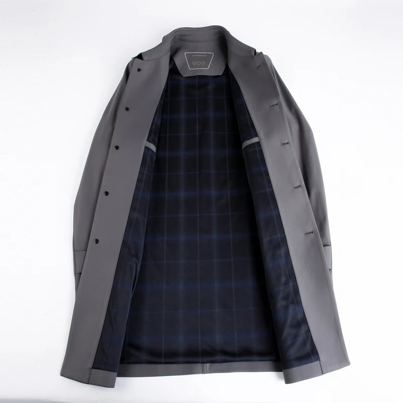 AMBOSS APPAREL® ShieldGuard Mantel | Zuverlässiger Stichschutzmantel für Zivilisten | Leichte, unsichtbare Schutzausrüstung