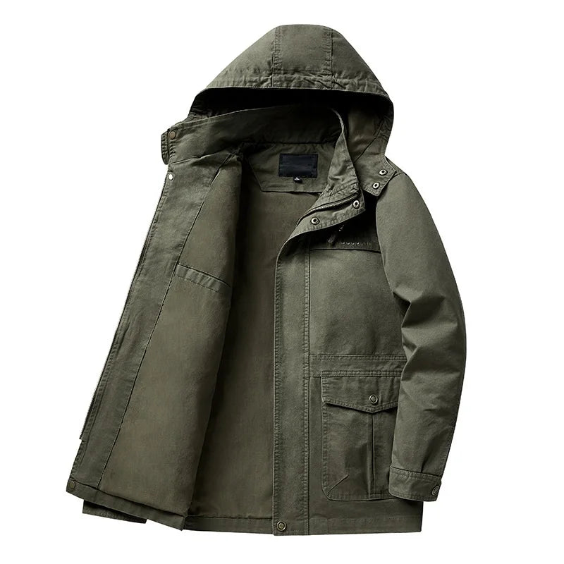 AMBOSS APPAREL® CodeGuard Jacke Unsichtbarer Schnittschutz gegen Messer und Werkzeuge | Entwickelt für unsichtbare Gefahren
