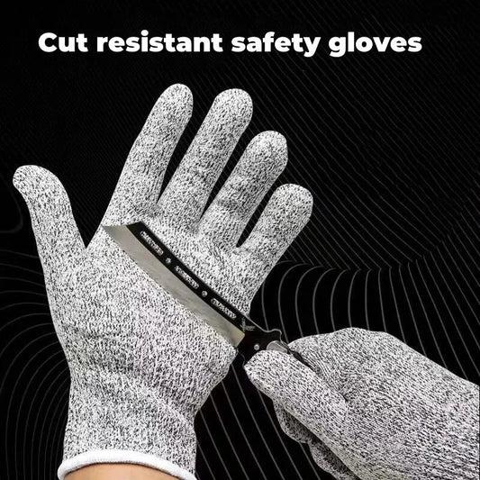 AMBOSS APPAREL® GripGuard Gloves Cut-Resistant Work & Self-Defense Gloves | Full-Hand Blade Protection