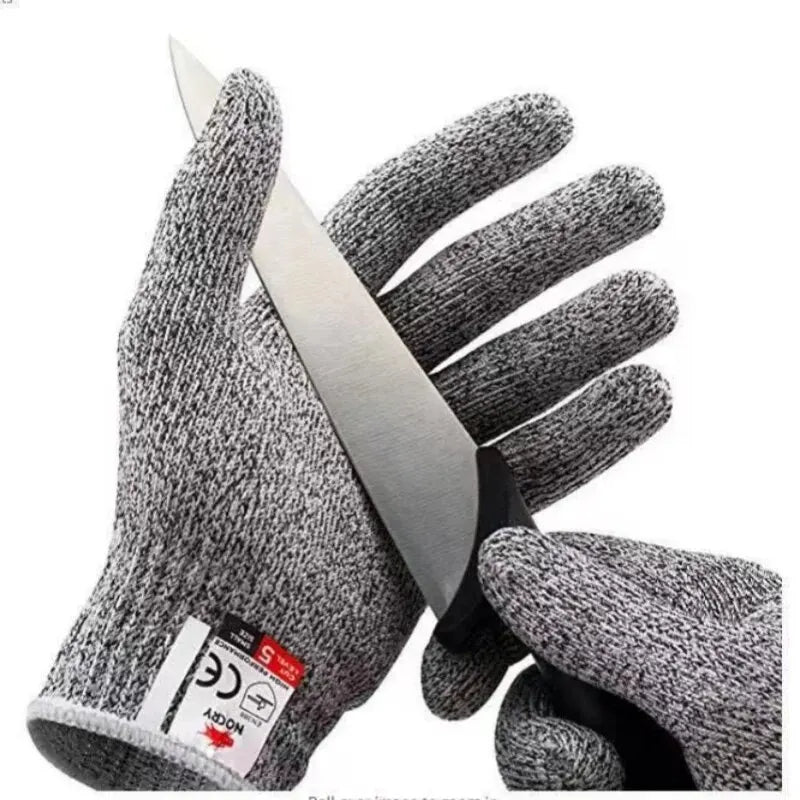 AMBOSS APPAREL® GripGuard Gloves Cut-Resistant Work & Self-Defense Gloves | Full hand blade protection