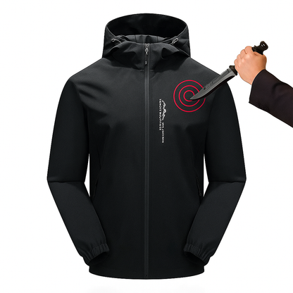 AMBOSS APPAREL® DaggerSkin Softshell – Confidence in Every Step | Cut-Resistant Jacket for Protection & Self-Defense