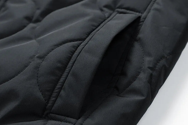 AMBOSS APPAREL® UrbanGuard Anti-Stab Fashion Jacket for Civilian & Tactical Use | Comfortable Cotton. Concealed Protection.
