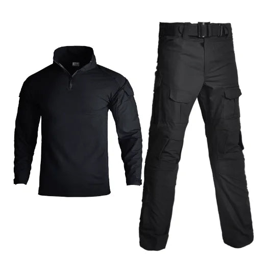 AMBOSS APPAREL® MultiGuard Set | Full-Body Tactical Protection Slash-Resistant Shirt & Pants Combo for Security, Travel, and Tough Terrain