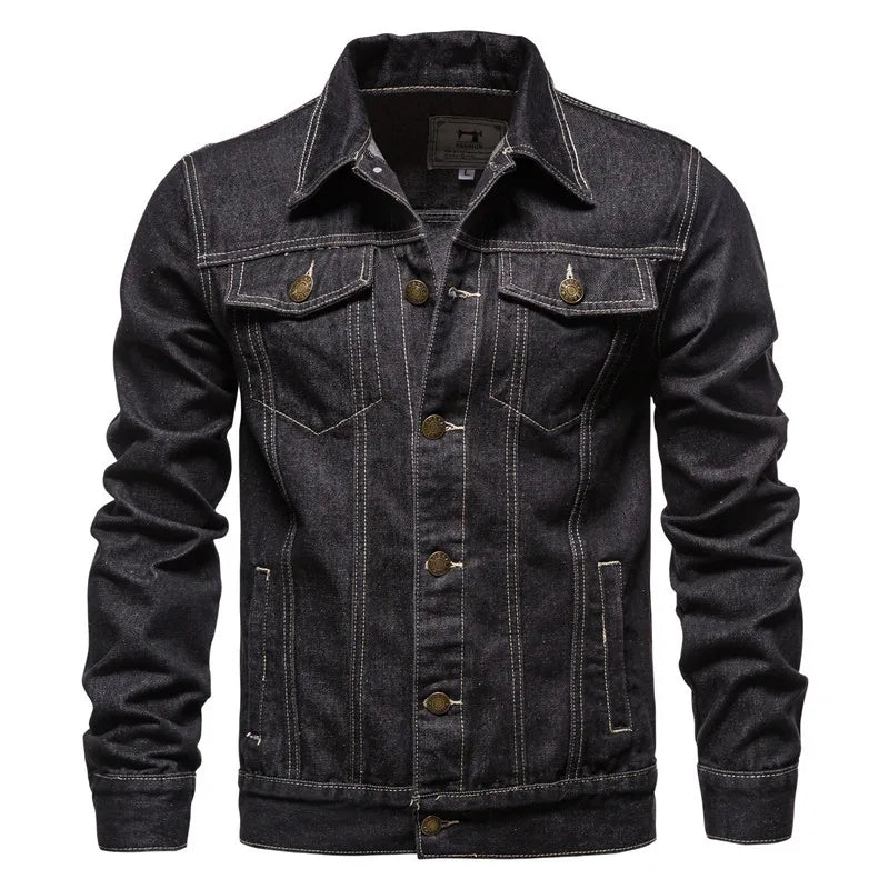 AMBOSS APPAREL® DenimGuard Stichschutzjacke | Moderner Denim. Versteckte Schutzausrüstung.