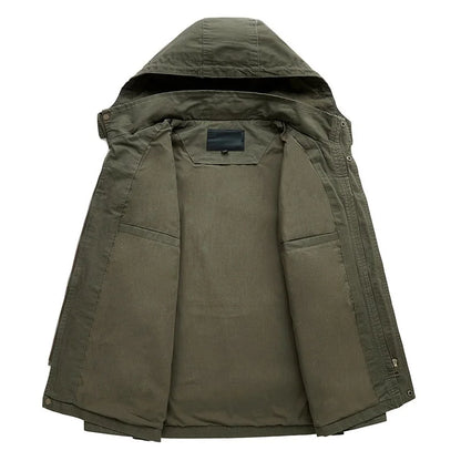 AMBOSS APPAREL® CodeGuard Jacke Unsichtbarer Schnittschutz gegen Messer und Werkzeuge |  Entwickelt für unsichtbare Gefahren