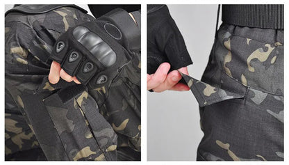 AMBOSS APPAREL® MultiGuard Set | Full-Body Tactical Protection Slash-Resistant Shirt & Pants Combo for Security, Travel, and Tough Terrain