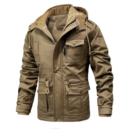 AMBOSS APPAREL® TrenchGuard | Slash-Proof Long Coat for Real Threats