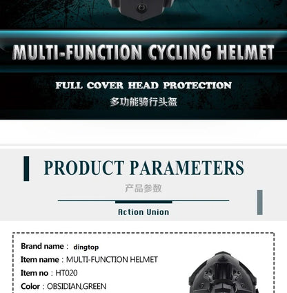 AMBOSS APPAREL® PHANTOMSCHILD Helm | Fullmasken Kopf Schutz
