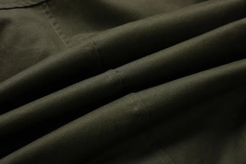 AMBOSS APPAREL® TrenchGuard | Slash-Proof Long Coat for Real Threats