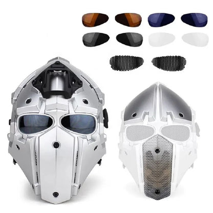 AMBOSS APPAREL® PHANTOMSCHILD Helm | Fullmasken Kopf Schutz