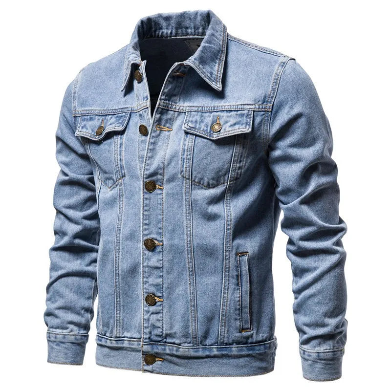 AMBOSS APPAREL® DenimGuard Stichschutzjacke | Moderner Denim. Versteckte Schutzausrüstung.