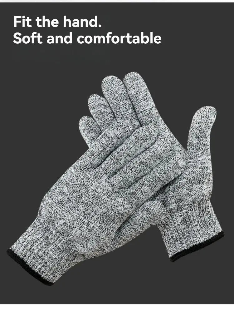 AMBOSS APPAREL® GripGuard Gloves – Cut-Resistant Work & Self-Defense Gloves | Full-Hand Blade Protection