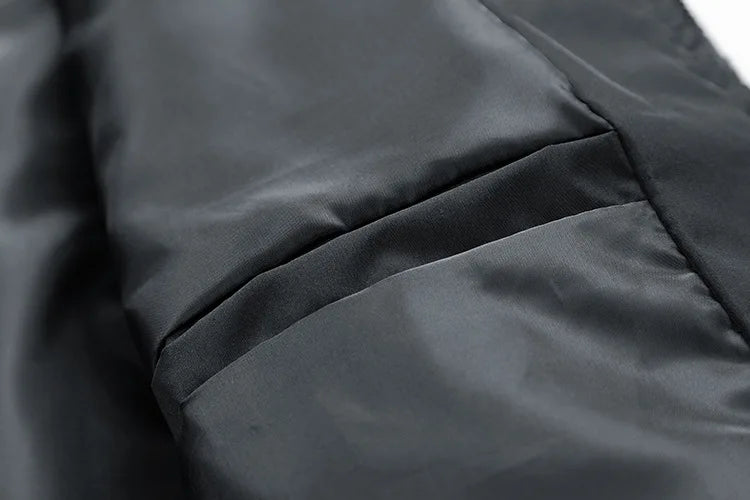 AMBOSS APPAREL® UrbanGuard Anti-Stab Fashion Jacket for Civilian & Tactical Use | Comfortable Cotton. Concealed Protection.