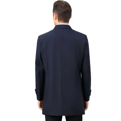 AMBOSS APPAREL® ShieldGuard Mantel | Zuverlässiger Stichschutzmantel für Zivilisten | Leichte, unsichtbare Schutzausrüstung