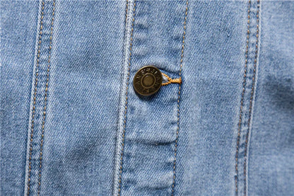 AMBOSS APPAREL® DenimGuard Stichschutzjacke | Moderner Denim. Versteckte Schutzausrüstung.