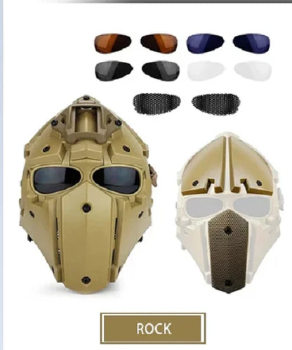 AMBOSS APPAREL® PHANTOMSCHILD Helm | Fullmasken Kopf Schutz