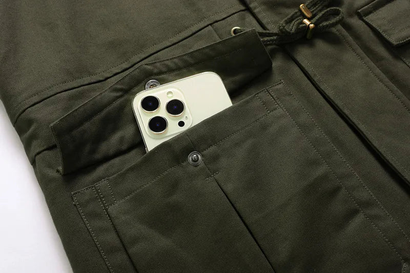 AMBOSS APPAREL® TrenchGuard | Slash-Proof Long Coat for Real Threats