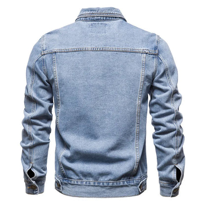AMBOSS APPAREL® DenimGuard Stichschutzjacke | Moderner Denim. Versteckte Schutzausrüstung.