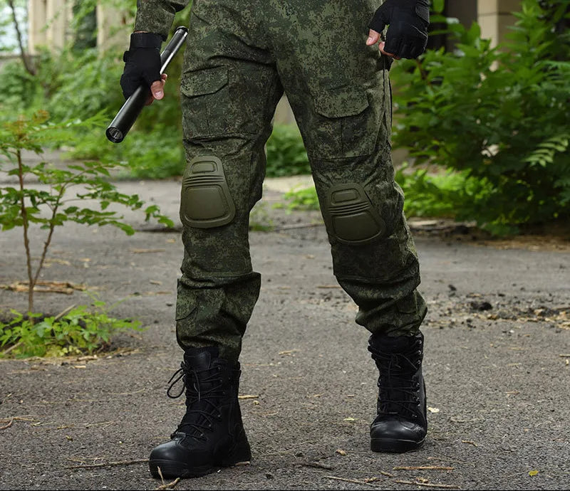 AMBOSS APPAREL® MultiGuard Set | Full-Body Tactical Protection Slash-Resistant Shirt & Pants Combo for Security, Travel, and Tough Terrain