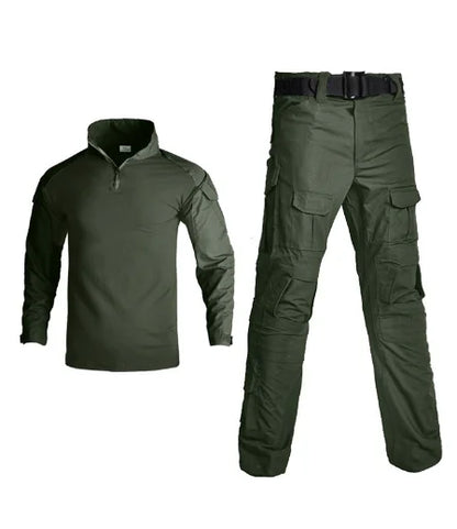AMBOSS APPAREL® MultiGuard Set | Full-Body Tactical Protection Slash-Resistant Shirt & Pants Combo for Security, Travel, and Tough Terrain