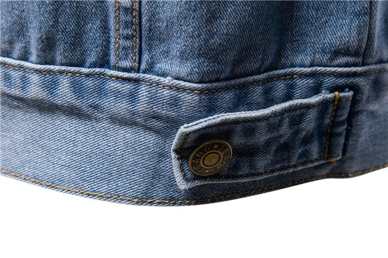 AMBOSS APPAREL® DenimGuard Stichschutzjacke | Moderner Denim. Versteckte Schutzausrüstung.