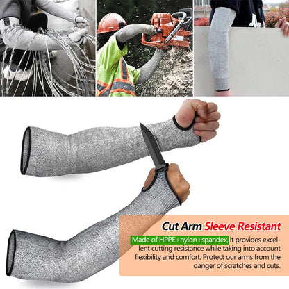 AMBOSS APPAREL® BladeGuard Sleeves | Straight and Thumb-Open Forearm Protection
