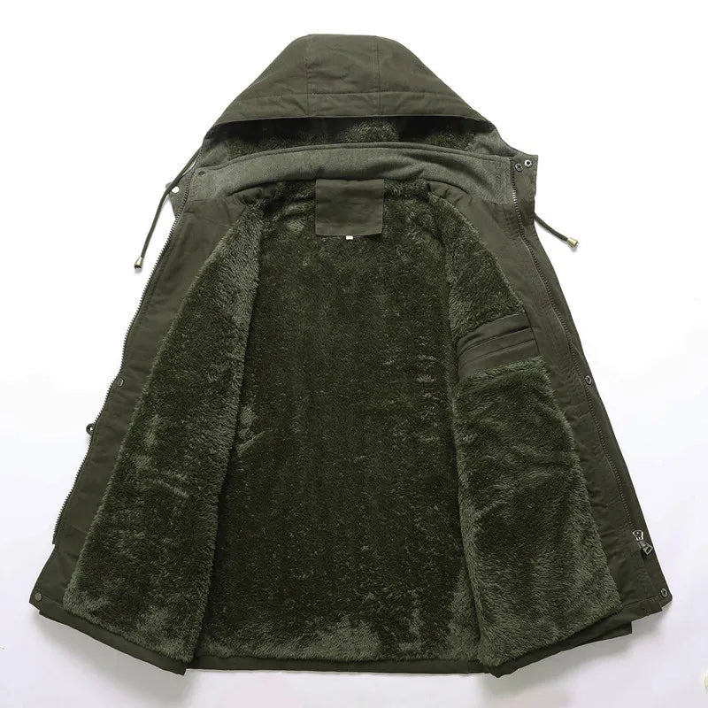 AMBOSS APPAREL® TrenchGuard | Slash-Proof Long Coat for Real Threats