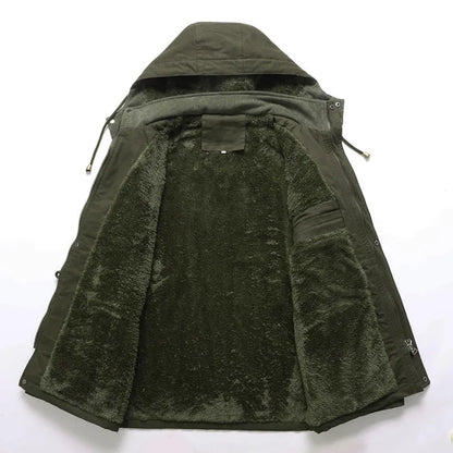 AMBOSS APPAREL® TrenchGuard | Slash-Proof Long Coat for Real Threats