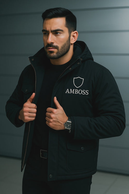 AMBOSS APPAREL® BattleGuard Jacket | Strength You Can Wear | Tactical Knife-Resistant Clothing